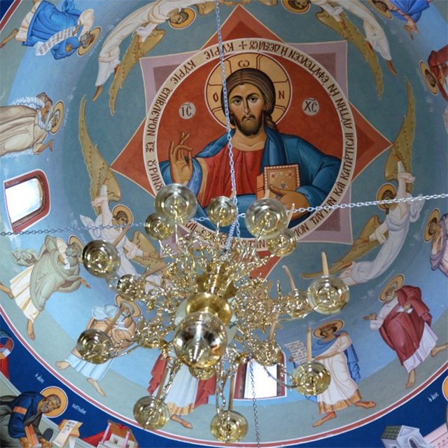 Церковь всех святых Кипра возле мужского монастыря Ставровуни