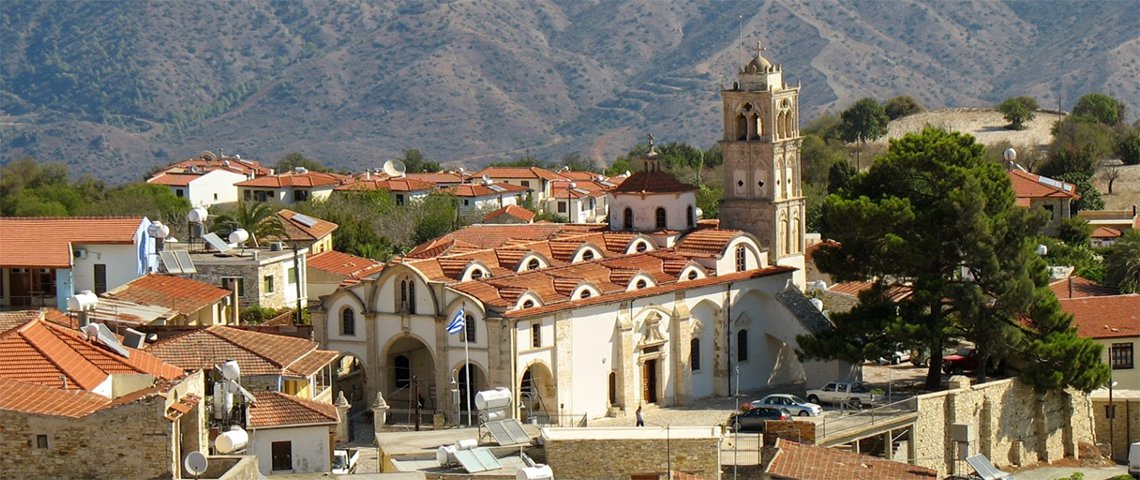 Деревня Омодос Кипр