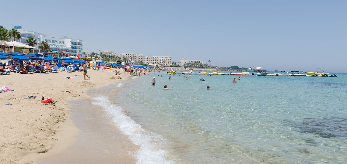Пляж Фламинго Протарас Кипр