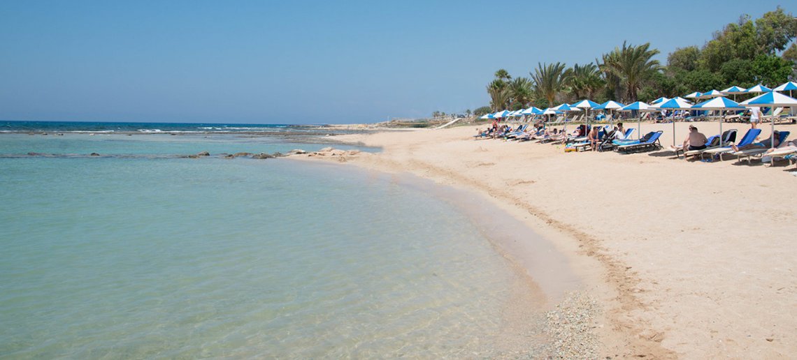 Пляж Кермия (Лимнара) Limnara (Kermia) Beach Айя-Напа Кипр