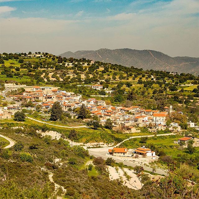 Деревня Лефкара Кипр