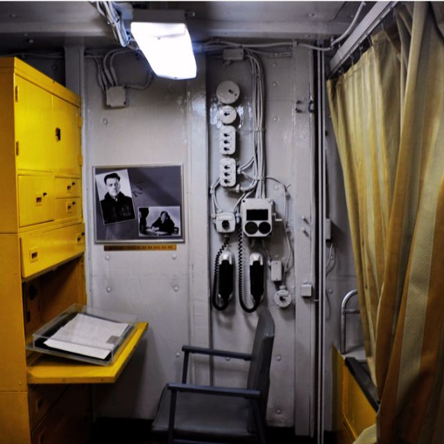 Pueblo - каюта капитана Бушера