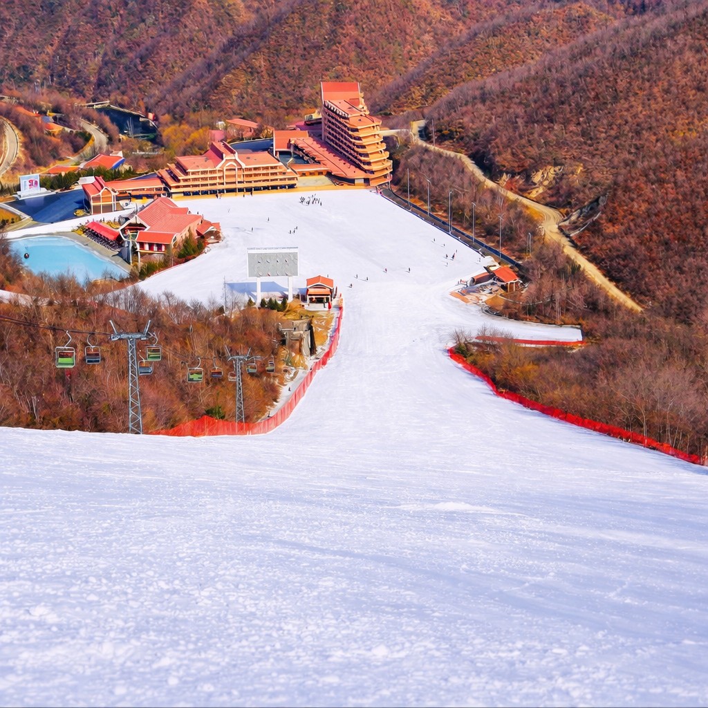 Горнолыжный курорт в КНДР  Масикрён