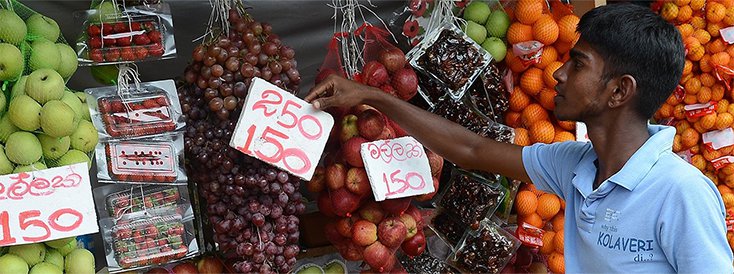 Цены на продукты и алкоголь в Шри-Ланке