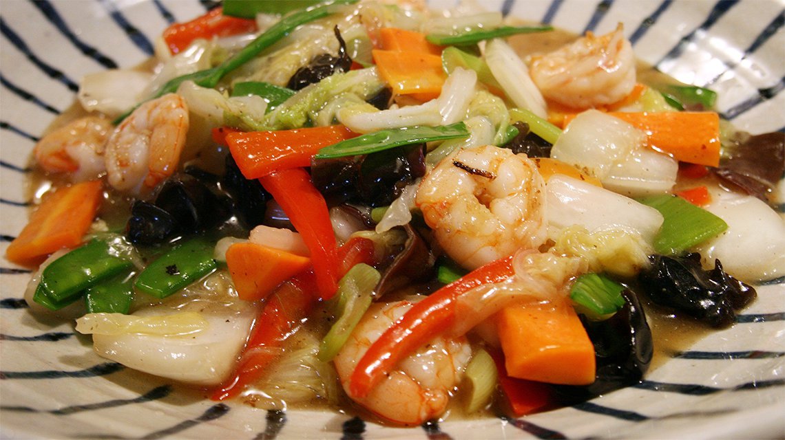  Паг Янг - жареные овощи с рисом