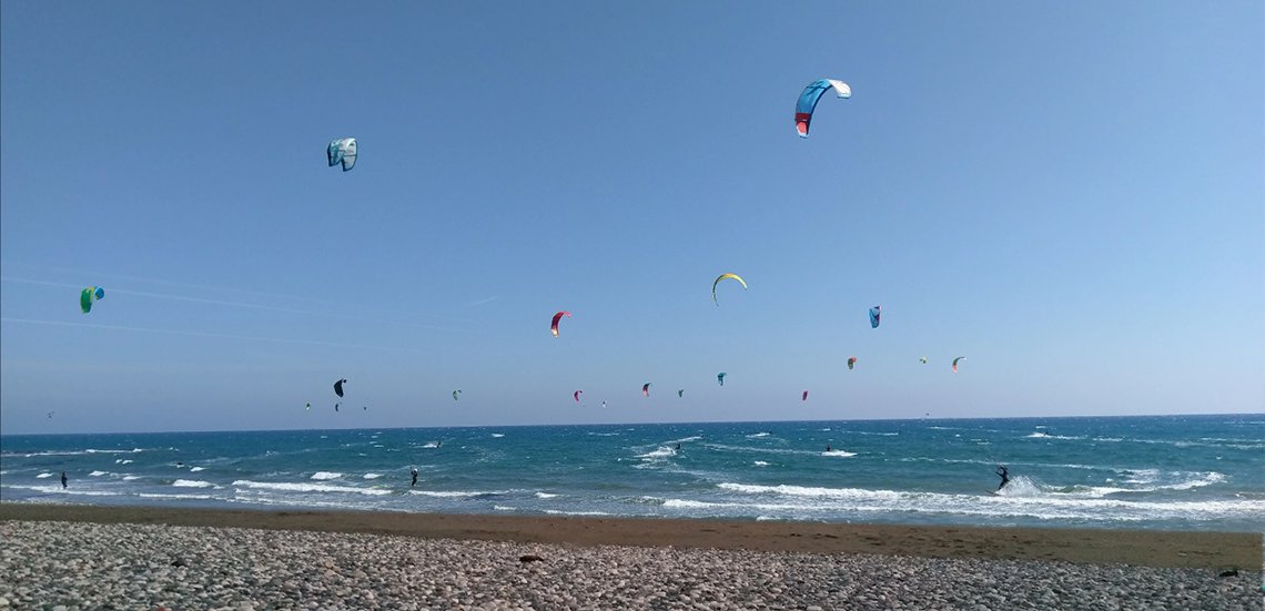 Пляж Карета (Careta) Ларнака Кипр