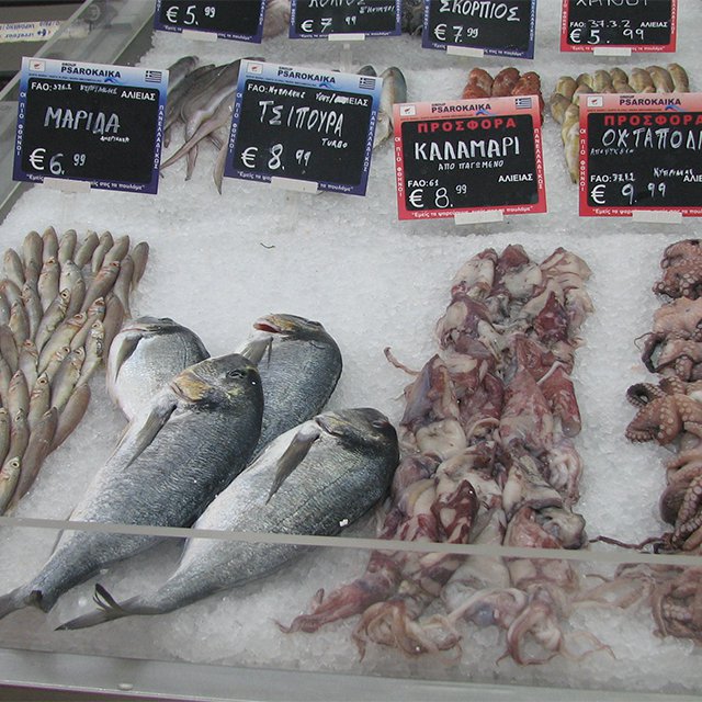 Цены на сырую рыбу на Кипре