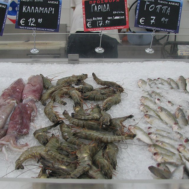 Цены на сырую рыбу на Кипре