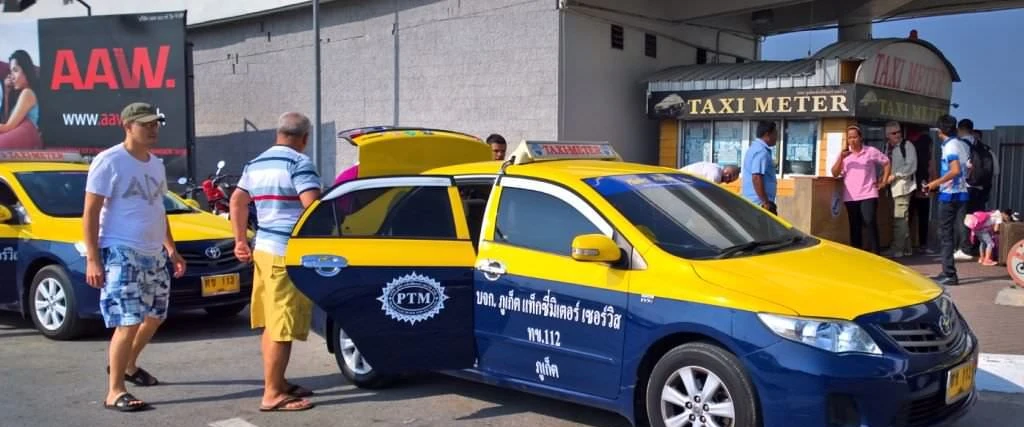Такси Taxi Meter в аэропорту Пхукета