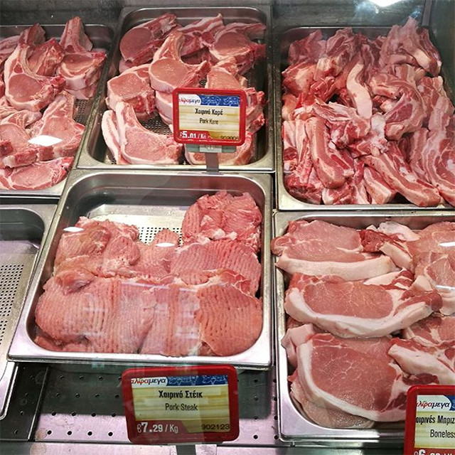 Цена на мясо на Кипре
